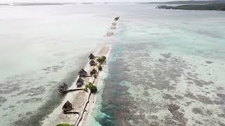 Drone (Aerial) video of the famous Dahu Reirei "Long Island" of Pohnpei (Ponape) State, FSM