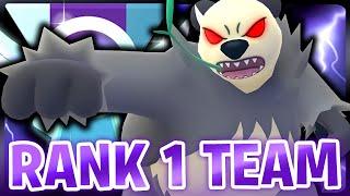 *KARATE CHOP* PANGORO DESTROYS LEGENDS TO HIT RANK 1 IN THE WORLD | GO BATTLE LEAGUE