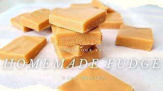 Easy Homemade Fudge using Evaporated Milk #fudgerecipe #easyrecipe