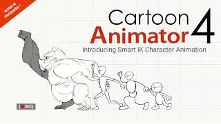 Cartoon Animator - Smart IK Motion Editing - Precise IK/FK Character Animation