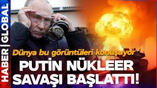 Putin Nükleer Savaşı Başlattı! Ukrayna'yı Öyle Bir Vurdu ki Dünya Yerinden Oynadı