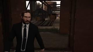 Grand Theft Auto V John Wick. Keanu Reeves!