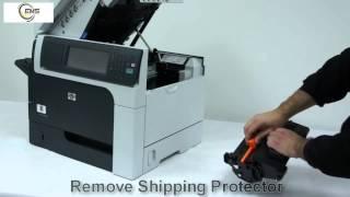 HP M4555 Toner Cartridge Replacement - user guide ( 7535, 7535A )