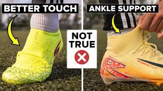 10 football boot MYTHS that aren't true