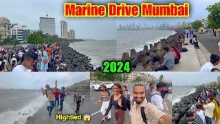 Marine Drive Mumbai 2024 | Marine Drive | marine drive hightied | marine drive mumbai today | mumbai