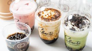 Japanese bubble tea - Raw sugar Tapioca  Pearl tea 【Milk, Matcha, strawberry】