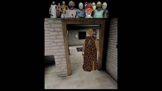 Got out by Tiger Granny   #tigergranny #grannygame #grannynewgame #gaming #grannyfunnymoments