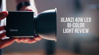 Ulanzi 40W LED Light Review (BI-COLOR & RECHARGEABLE)