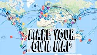 Make your own travel map with Google MyMaps (Shareable, Customizable & Impressive!) [QUICK TUTORIAL]