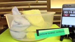 bamboo towel absorption