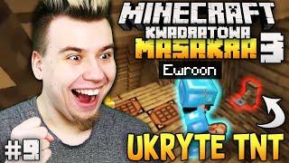 ROZPOCZYNAMY WOJNY PRANKOWE! Minecraft Kwadratowa Masakra 3 #9