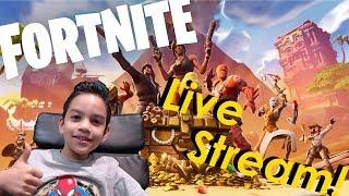 Fortnite Battle Royale Live Stream with AdrianAdventures