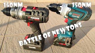 Parkside Performance PPBSA 20-Li A1 vs Bosch Professional 18V GSR 150C - Review and Teardown