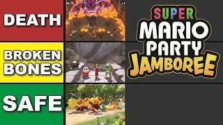 Ranking ALL MINIGAMES in Super Mario Party Jamboree by How DANGEROUS They Are