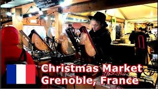 Christmas Market France Walk HD (Grenoble, not Strasbourg for a change)