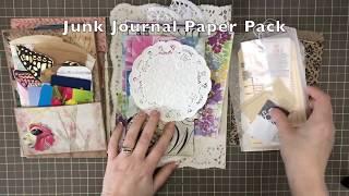 Happy Mail Ideas - Junk Journal / Ephemera Kit :-)