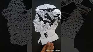 The Explorer | Paper Cut Art | Paper Designs | Paper Crafts