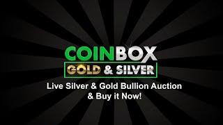 Live Silver & Gold Bullion Auction & Buy It Now! #179