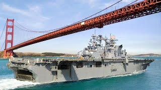 Life & Work Inside US Gigantic Amphibious Ship Carrier