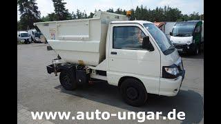 Piaggio Porter Müll Kipper Benzin Baujahr 2015  Farid 001