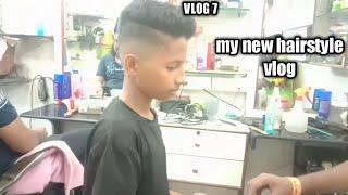 My new hairstyle Vlog | VLOG 7 | AX ABHIJIT VLOG