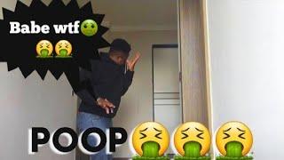 Disgusting poop prank on him||HE AlMOST CRIED