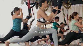 What I'm doing in a week | Cooking breakfast | Photo shooting | Yoga class