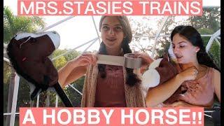 How to train a HOBBY HORSE!!