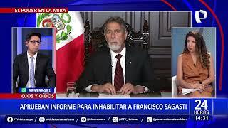 SAC aprueba informe que recomienda inhabilitar por 10 años a Francisco Sagasti