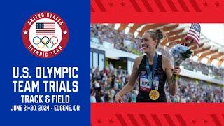 U.S TRAILS OLYMPICS WOMEN HIGH JUMP FINAL REACTION