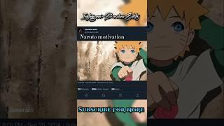 Keep pushing forward; the will of fire never dies Naruto Uzumaki ️#anime #naruto #youtubeshorts
