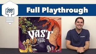 Vast: The Crystal Caverns Full Playthrough