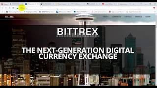 Обучение. Регистрация на бирже Биттрекс