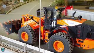 AMAZING 1/14 SCALE RC DUMP TRUCKS AND BEST RC CONSTRUCTION VEHICLES AT HARD WORK!