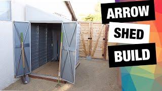 DIY Shed | Cheap Storage Shed Building | Arrow Yardsaver Shed Review