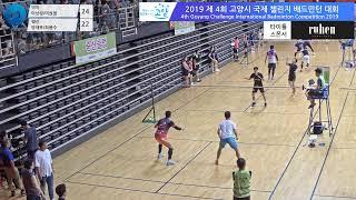 남복 40 A  1조| (덕이) 이상성/이권철 vs (행신) 양재욱/최용수[2019 4th Goyang Challenge International Badminton Competi