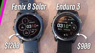 Garmin Fenix 8 Solar vs Enduro 3 // Which Is Actually "The Best" Garmin Watch?