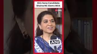 Shiv Sena Candidate Shaina NC Slams MVA Over Controversial Statements