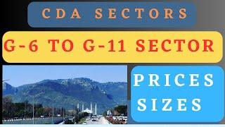 CDA Sector G-6 to G-11 Prices & Sizes Discuss by Ch A.M Safdar CDA Specialist |@Nexus Estate TV |