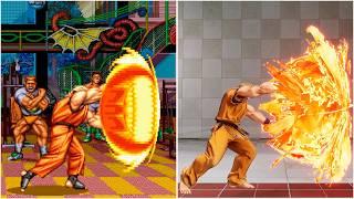 Evolution of Ryo Sakazaki's Haoh Shoukou Ken (1992-2024)