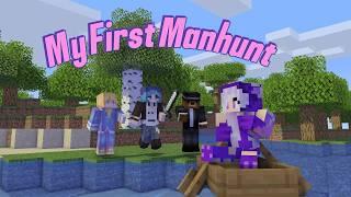 Minecraft Manhunt, but it's my FIRST TIME EVER