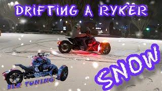 BLR TUNING TESTING OUT NEW TUNE SETTINGS IN THE SNOW ON THE RYKER