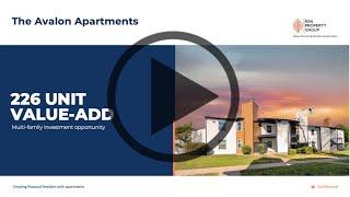 The Avalon Apartments - Investor Webinar