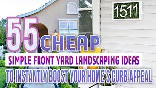 Top 55 Budget-Friendly Landscaping Ideas for Stunning Front Yards | Boost Curb Appeal for Under $50!