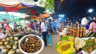 Best Countryside Street Food @ Kampong Speu Province - Cambodian Yummy Foods @ Oudong Resort