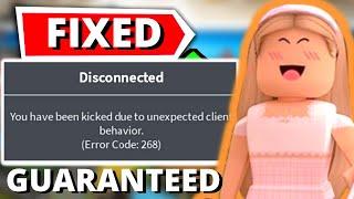 Roblox How To Fix Unexpected Client Behavior