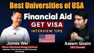 Study in USA: Scholarships, Interview Tips & Top Universities | Talk with INTO University Official