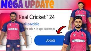 Real Cricket 24 New Update On Play Store | All Licenced Team,New Animation & More | Rc24 New Update