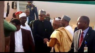 President Muhammadu Buhari Returns To Nigeria