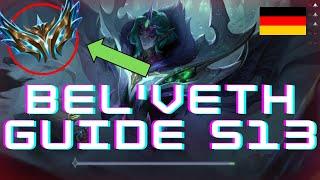 Bel'Veth Guide deutsch  RANK 9 CHALLENGER EUW  Snowball Jungle Krakenslayer Build ZU VIELE DASHES